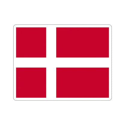 Flag of Denmark STICKER Vinyl Die-Cut Decal - The Sticker Space