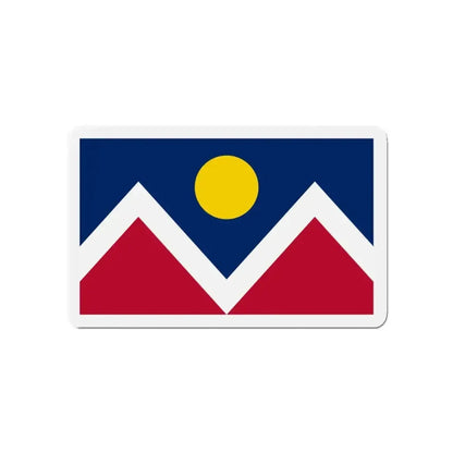 Flag of Denver Colorado - Refrigerator Magnet - The Sticker Space