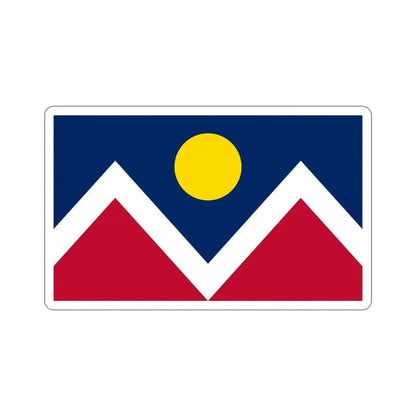 Flag of Denver Colorado USA STICKER Vinyl Die-Cut Decal - The Sticker Space