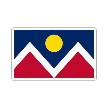 Flag of Denver Colorado USA STICKER Vinyl Die-Cut Decal - The Sticker Space