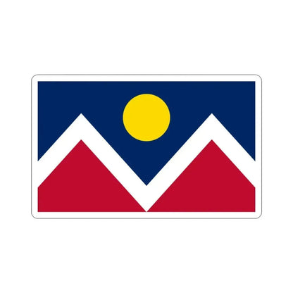 Flag of Denver Colorado USA STICKER Vinyl Die-Cut Decal - The Sticker Space