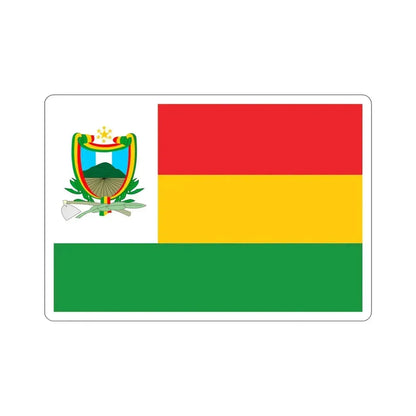 Flag of Department of Jalapa, Guatemala STICKER Vinyl Die-Cut Decal 5 Inch - The Sticker Space