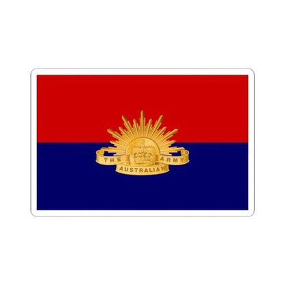 Flag of Deputy Chief of Army Australia (Australia) STICKER Vinyl Kiss-Cut Decal 6 Inch White - The Sticker Space