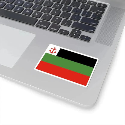 Flag of Deputy Commanders of the Beiyang Fleet (China) STICKER Vinyl Kiss-Cut Decal - The Sticker Space