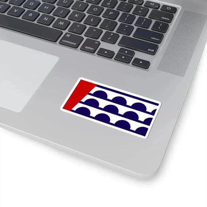 Flag of Des Moines Iowa (United States) STICKER Vinyl Kiss-Cut Decal - The Sticker Space