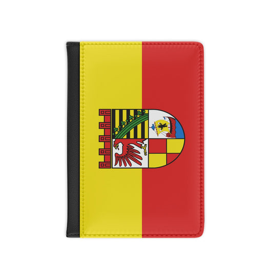 Flag of Dessau Roßlau Germany - Passport Holder-3.9" x 5.8"-The Sticker Space