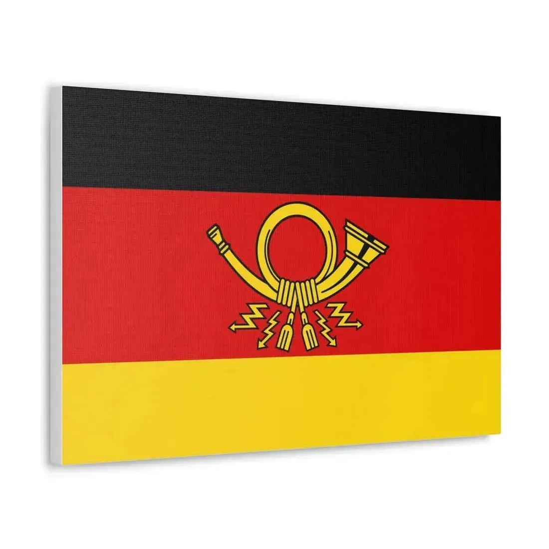 Flag of Deutsche Bundespost Germany - Canvas Wall Art - The Sticker Space