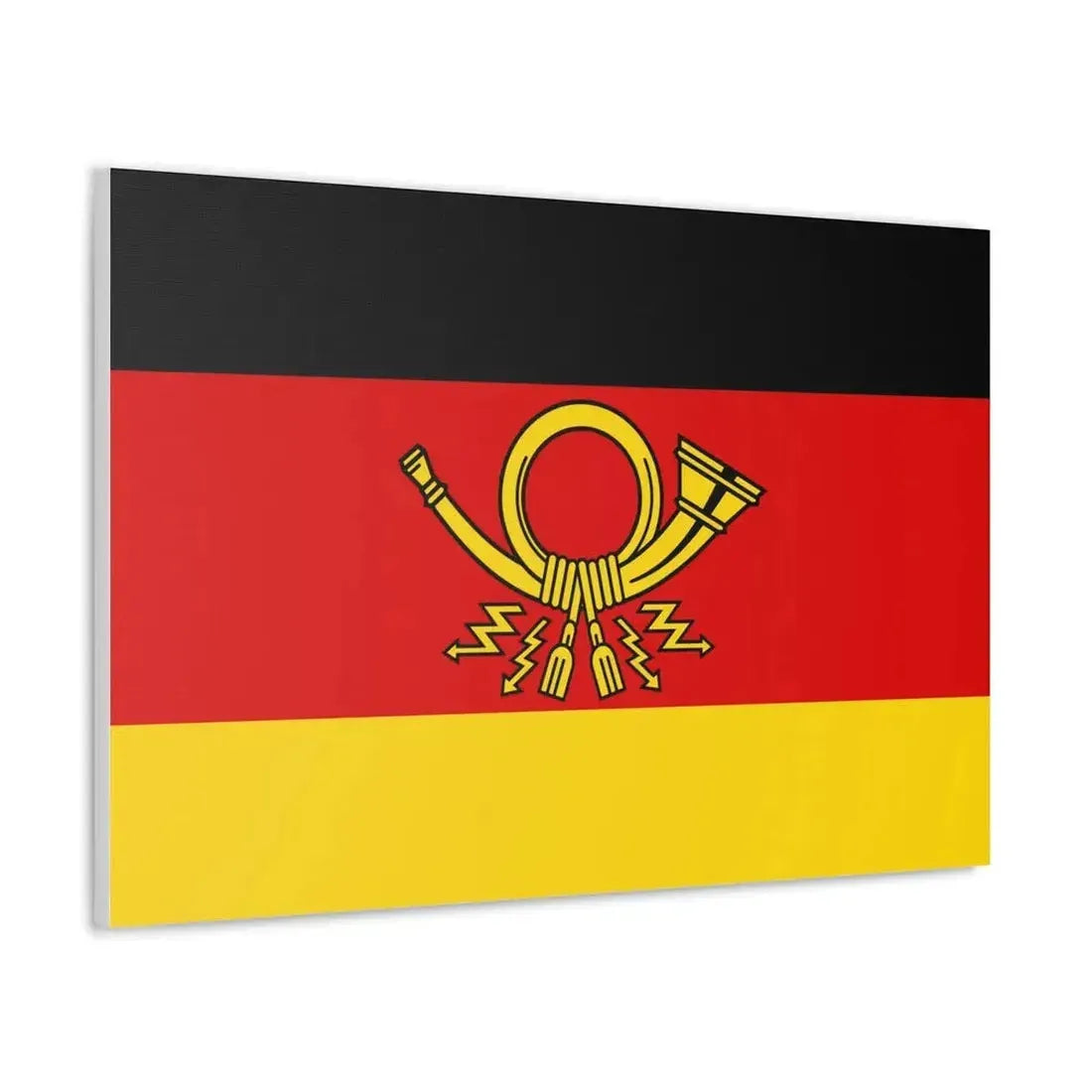 Flag of Deutsche Bundespost Germany - Canvas Wall Art - The Sticker Space
