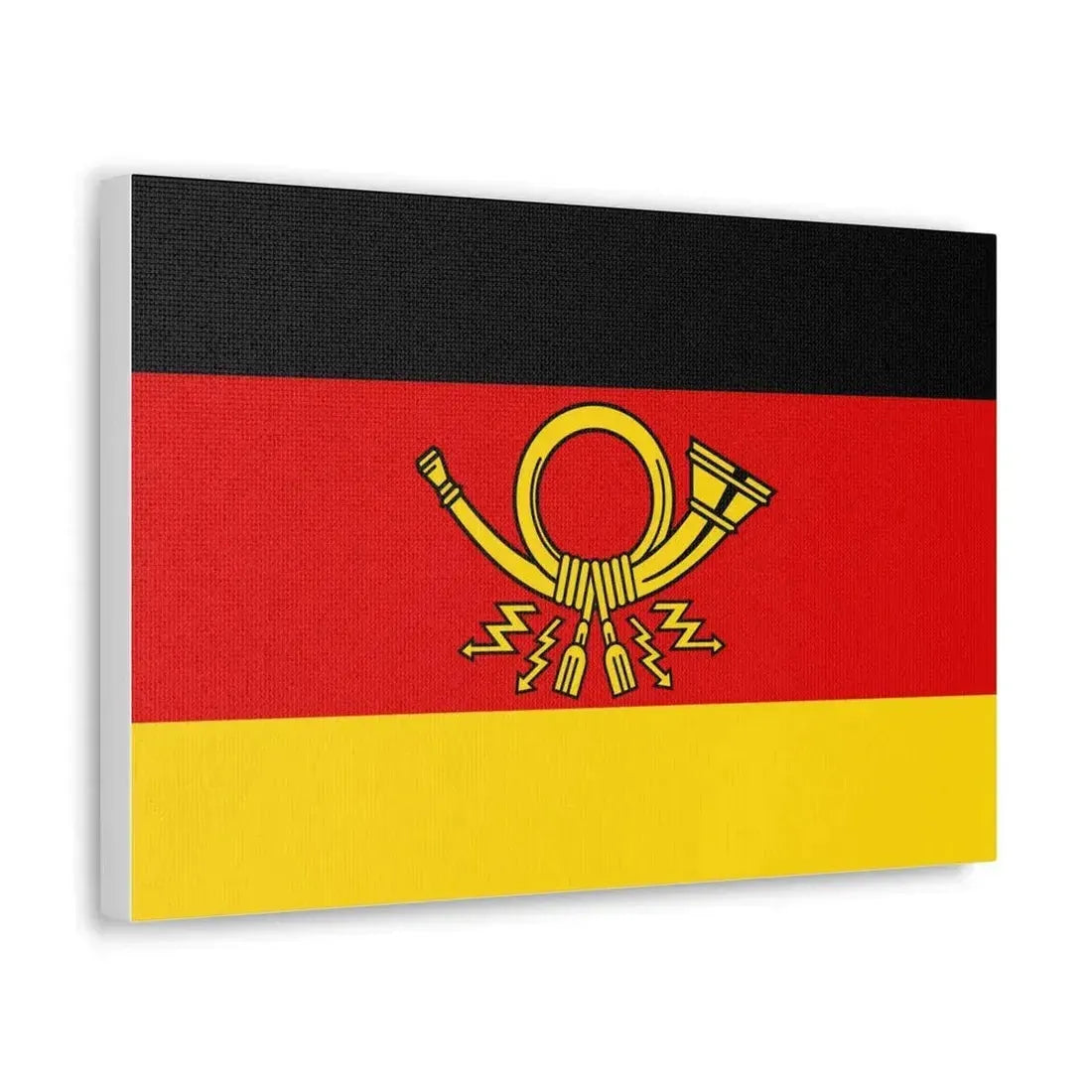 Flag of Deutsche Bundespost Germany - Canvas Wall Art - The Sticker Space