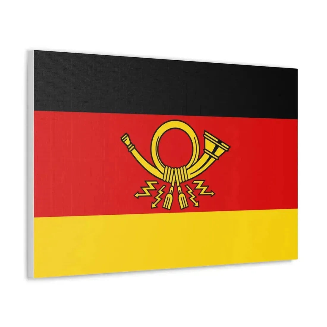 Flag of Deutsche Bundespost Germany - Canvas Wall Art - The Sticker Space