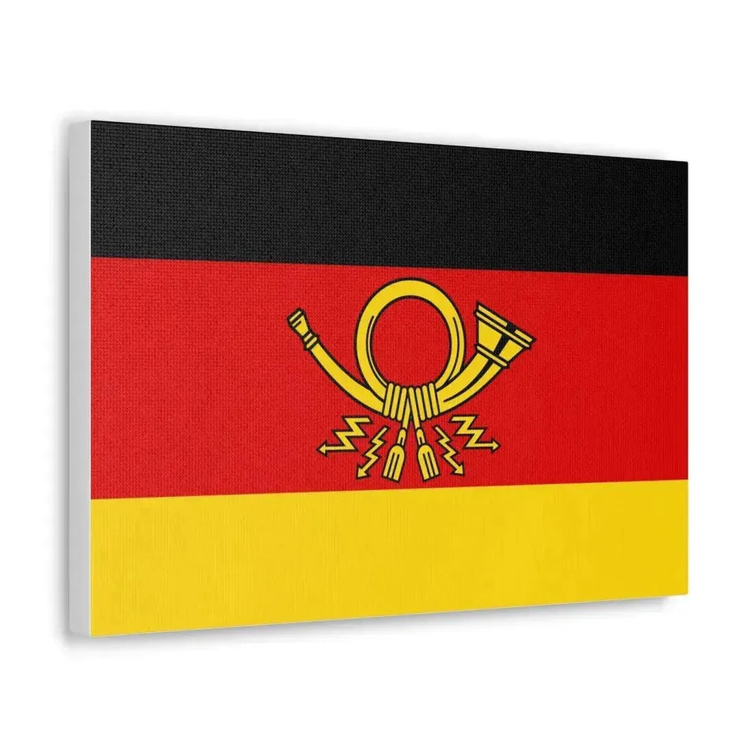 Flag of Deutsche Bundespost Germany - Canvas Wall Art - The Sticker Space