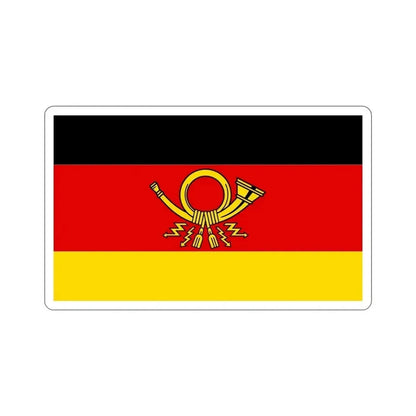 Flag of Deutsche Bundespost Germany STICKER Vinyl Die-Cut Decal 5 Inch - The Sticker Space