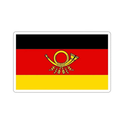 Flag of Deutsche Bundespost Germany STICKER Vinyl Die-Cut Decal 6 Inch - The Sticker Space