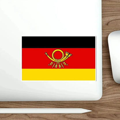 Flag of Deutsche Bundespost Germany STICKER Vinyl Die-Cut Decal - The Sticker Space