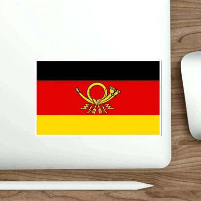 Flag of Deutsche Bundespost Germany STICKER Vinyl Die-Cut Decal - The Sticker Space