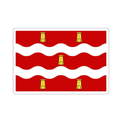 Flag of Deux Sèvres France 2 STICKER Vinyl Die-Cut Decal 2 Inch - The Sticker Space