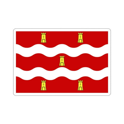 Flag of Deux Sèvres France 2 STICKER Vinyl Die-Cut Decal 2 Inch - The Sticker Space