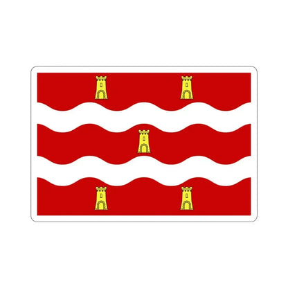 Flag of Deux Sèvres France 2 STICKER Vinyl Die-Cut Decal 3 Inch - The Sticker Space