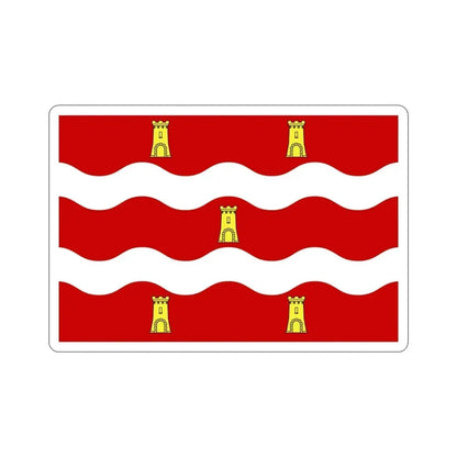 Flag of Deux Sèvres France 2 STICKER Vinyl Die-Cut Decal 4 Inch - The Sticker Space