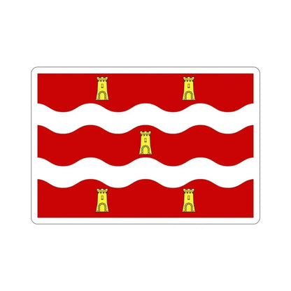 Flag of Deux Sèvres France 2 STICKER Vinyl Die-Cut Decal 5 Inch - The Sticker Space