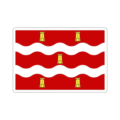 Flag of Deux Sèvres France 2 STICKER Vinyl Die-Cut Decal 5 Inch - The Sticker Space