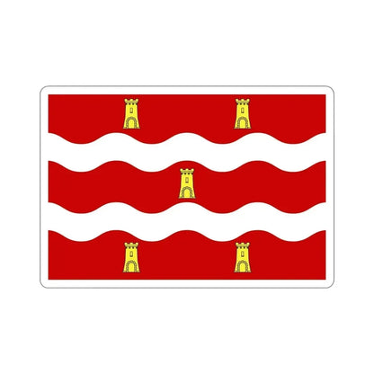 Flag of Deux Sèvres France 2 STICKER Vinyl Die-Cut Decal 6 Inch - The Sticker Space
