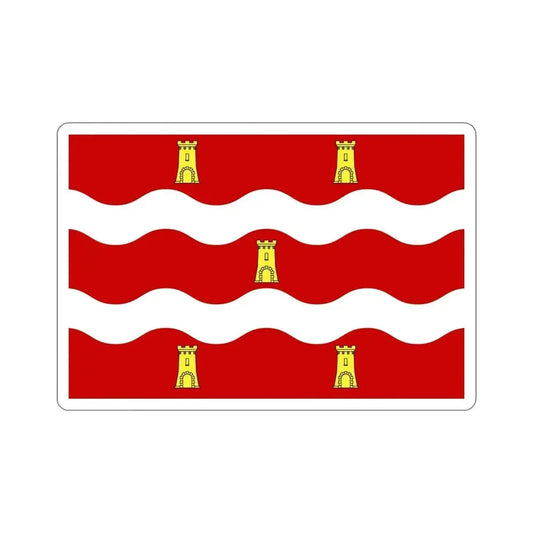 Flag of Deux Sèvres France 2 STICKER Vinyl Die-Cut Decal 6 Inch - The Sticker Space