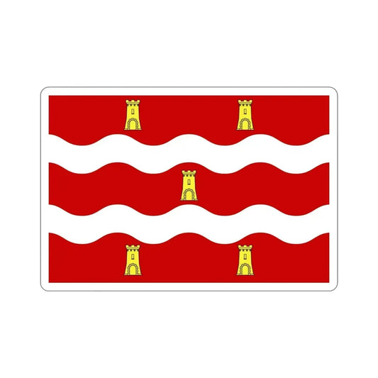 Flag of Deux Sèvres France 2 STICKER Vinyl Die-Cut Decal 6 Inch - The Sticker Space