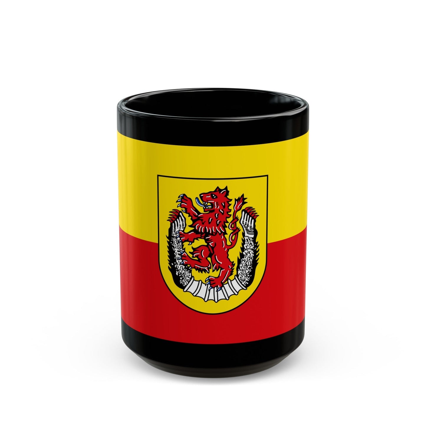 Flag of Diepholz Germany - Black Coffee Mug-15oz-The Sticker Space