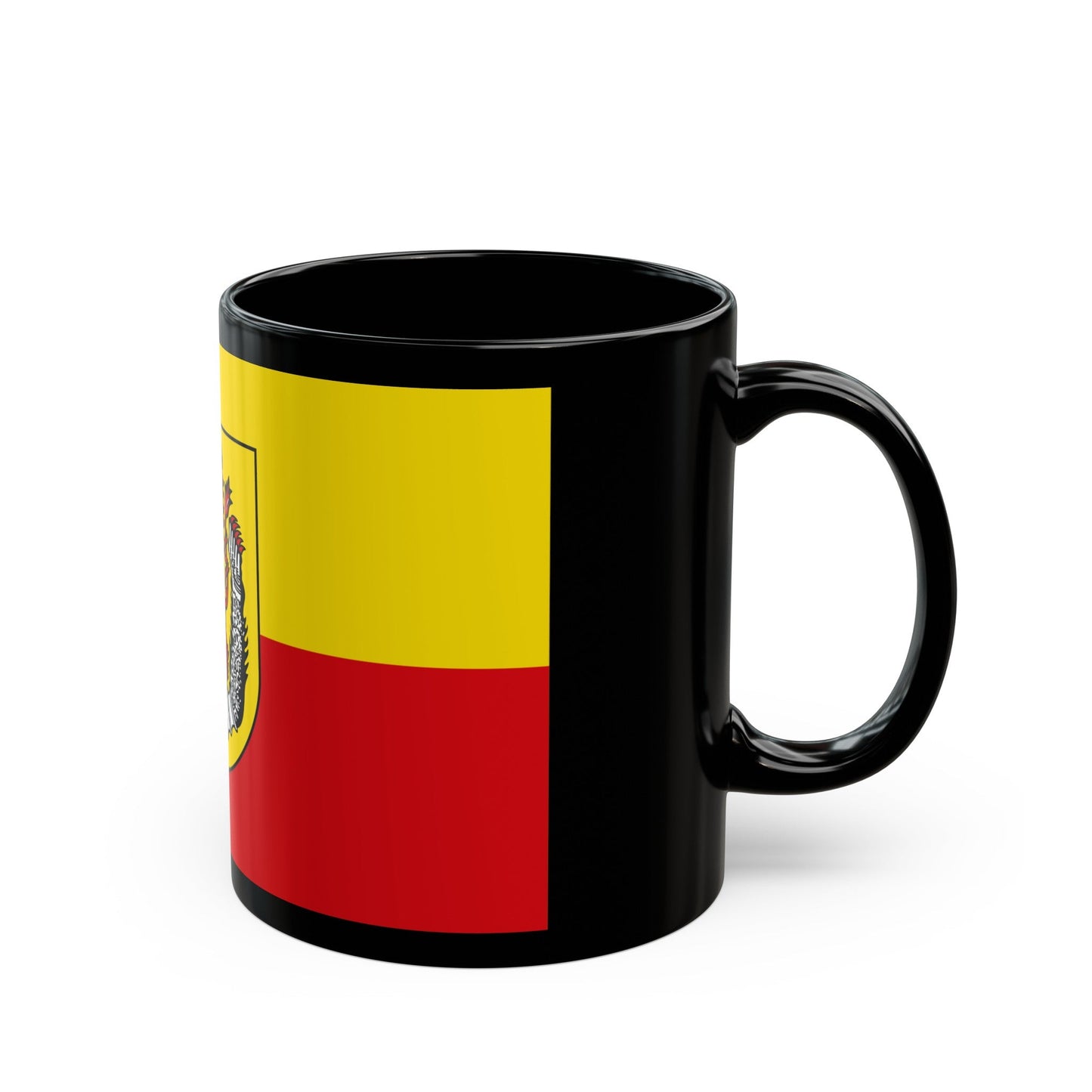 Flag of Diepholz Germany - Black Coffee Mug-The Sticker Space