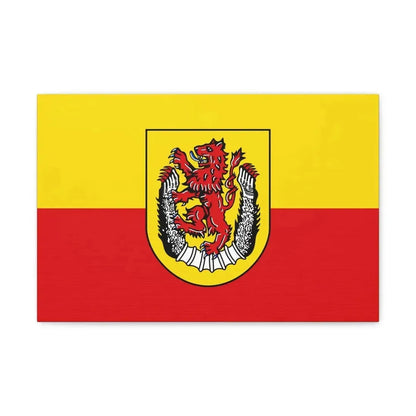 Flag of Diepholz Germany - Canvas Wall Art 18″ x 12″ 1.25" - The Sticker Space