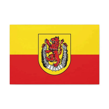 Flag of Diepholz Germany - Canvas Wall Art 24″ x 16″ 1.25" - The Sticker Space