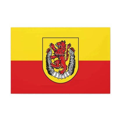 Flag of Diepholz Germany - Canvas Wall Art 30" x 20" 1.25" - The Sticker Space