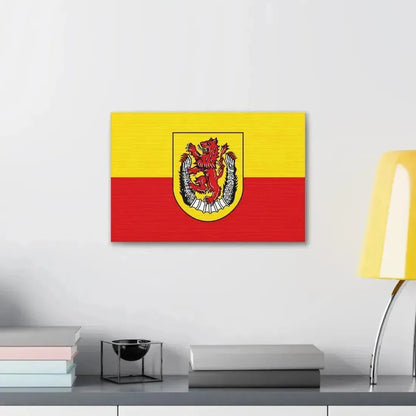 Flag of Diepholz Germany - Canvas Wall Art - The Sticker Space