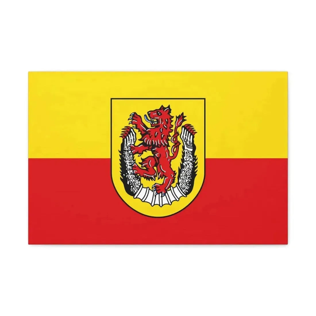 Flag of Diepholz Germany - Canvas Wall Art - The Sticker Space