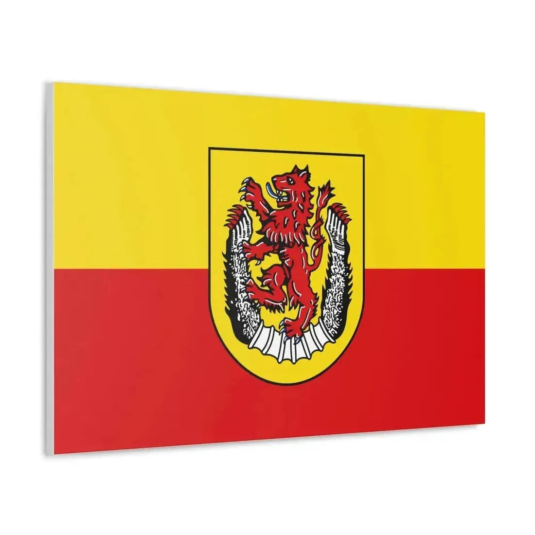 Flag of Diepholz Germany - Canvas Wall Art - The Sticker Space