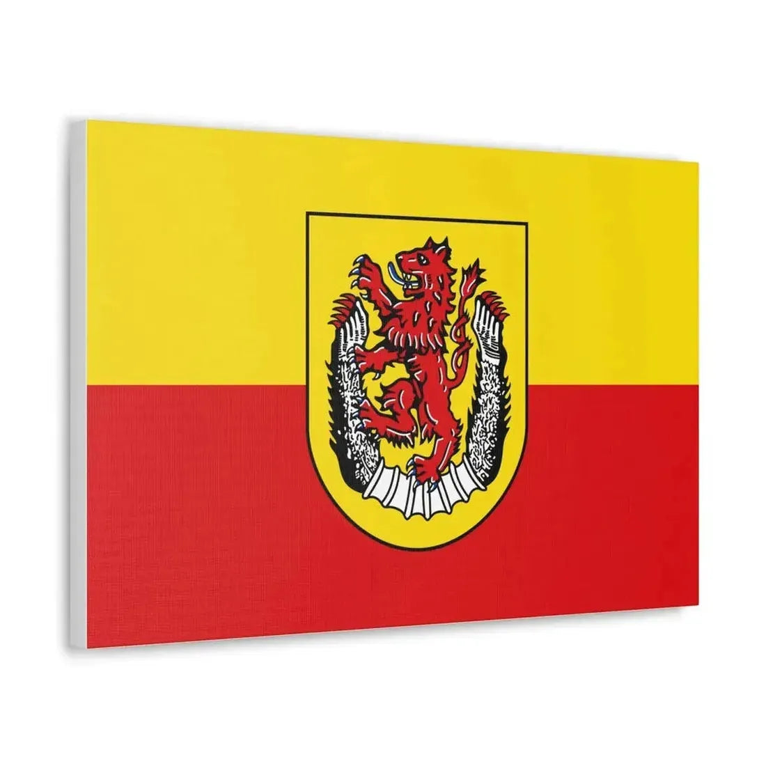 Flag of Diepholz Germany - Canvas Wall Art - The Sticker Space
