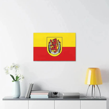 Flag of Diepholz Germany - Canvas Wall Art - The Sticker Space