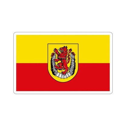 Flag of Diepholz Germany STICKER Vinyl Die-Cut Decal 3 Inch - The Sticker Space