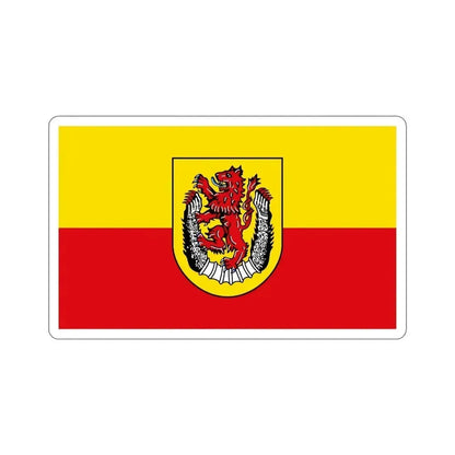 Flag of Diepholz Germany STICKER Vinyl Die-Cut Decal 4 Inch - The Sticker Space