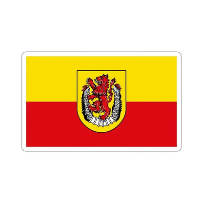 Flag of Diepholz Germany STICKER Vinyl Die-Cut Decal 4 Inch - The Sticker Space