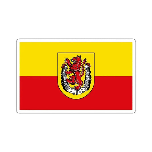 Flag of Diepholz Germany STICKER Vinyl Die-Cut Decal 6 Inch - The Sticker Space