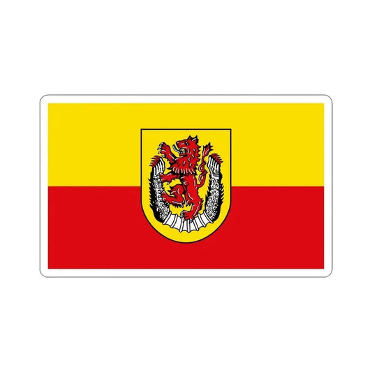 Flag of Diepholz Germany STICKER Vinyl Die-Cut Decal 6 Inch - The Sticker Space