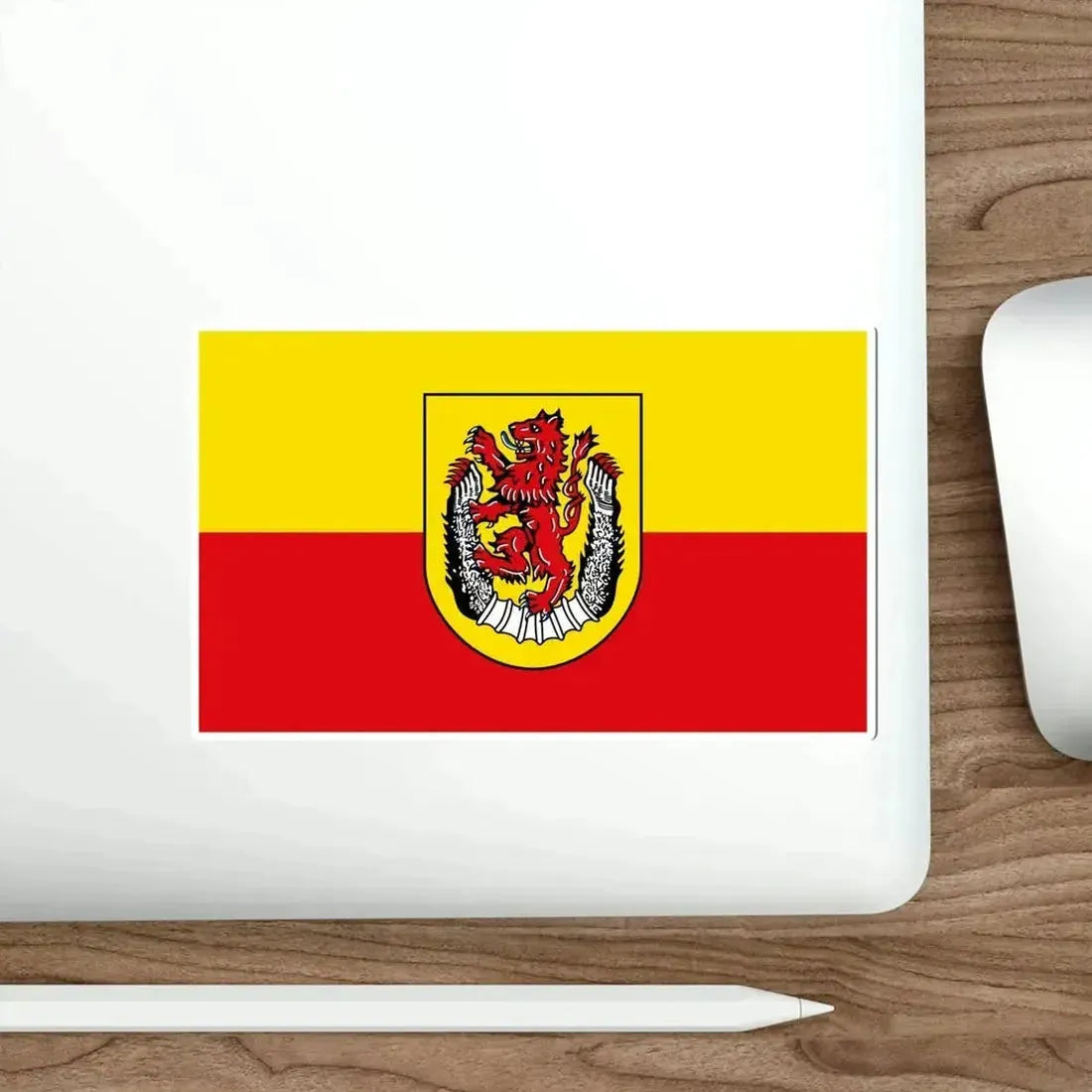 Flag of Diepholz Germany STICKER Vinyl Die-Cut Decal - The Sticker Space