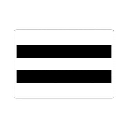 Flag of Diest (Belgium) STICKER Vinyl Kiss-Cut Decal 2 Inch White - The Sticker Space