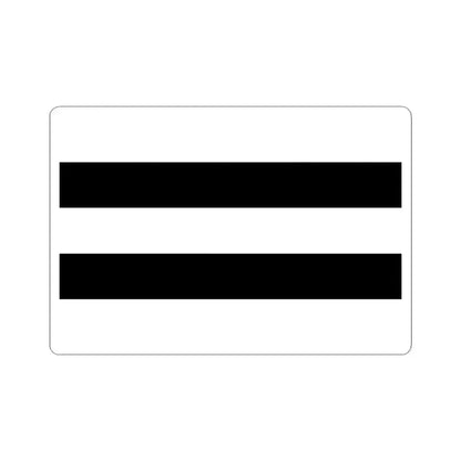 Flag of Diest (Belgium) STICKER Vinyl Kiss-Cut Decal 3 Inch White - The Sticker Space