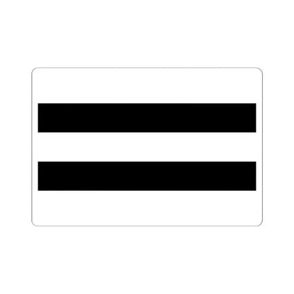 Flag of Diest (Belgium) STICKER Vinyl Kiss-Cut Decal 6 Inch White - The Sticker Space