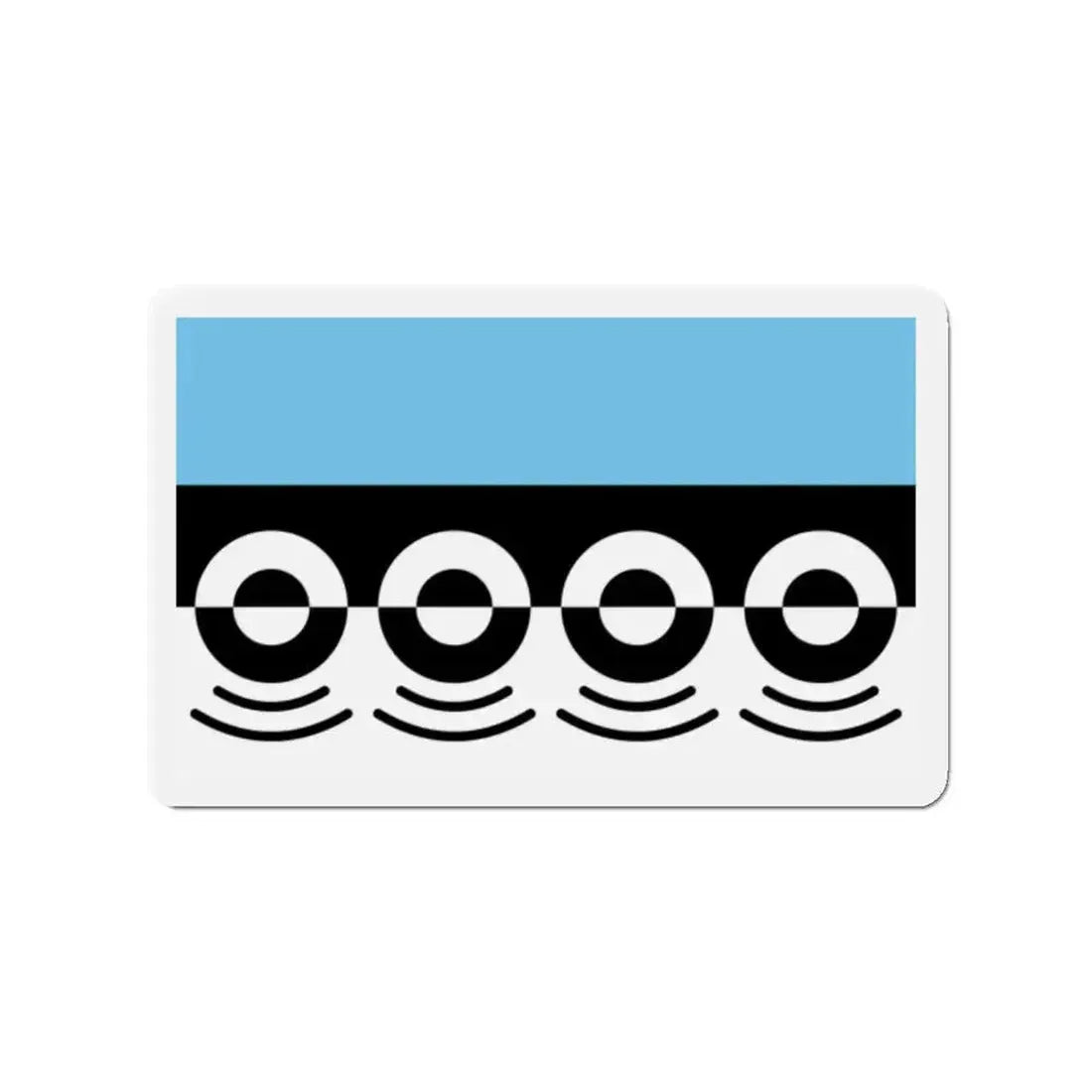 Flag of Digbeth UK - Refrigerator Magnet - The Sticker Space