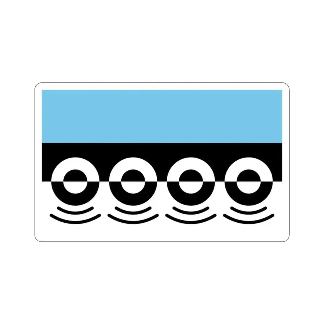 Flag of Digbeth UK STICKER Vinyl Die-Cut Decal 2 Inch - The Sticker Space