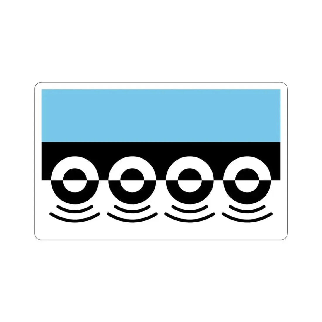 Flag of Digbeth UK STICKER Vinyl Die-Cut Decal 3 Inch - The Sticker Space
